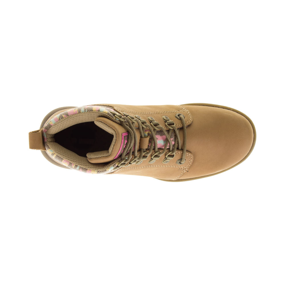 Botines Lifestyle Carlie Para Mujer Color Beige-6