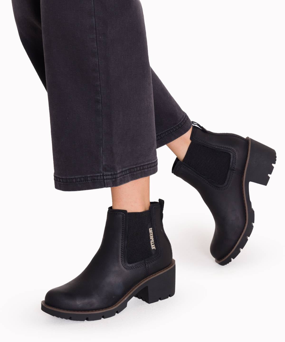 Botines Lifestyle Rewrite Chelsea Para Mujer Color Negro-2