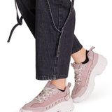 Tenis Lifestyle Intruder Lite Para Mujer Color Café-2