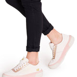 Tenis Lifestyle Amp Para Mujer Color Blanco-2