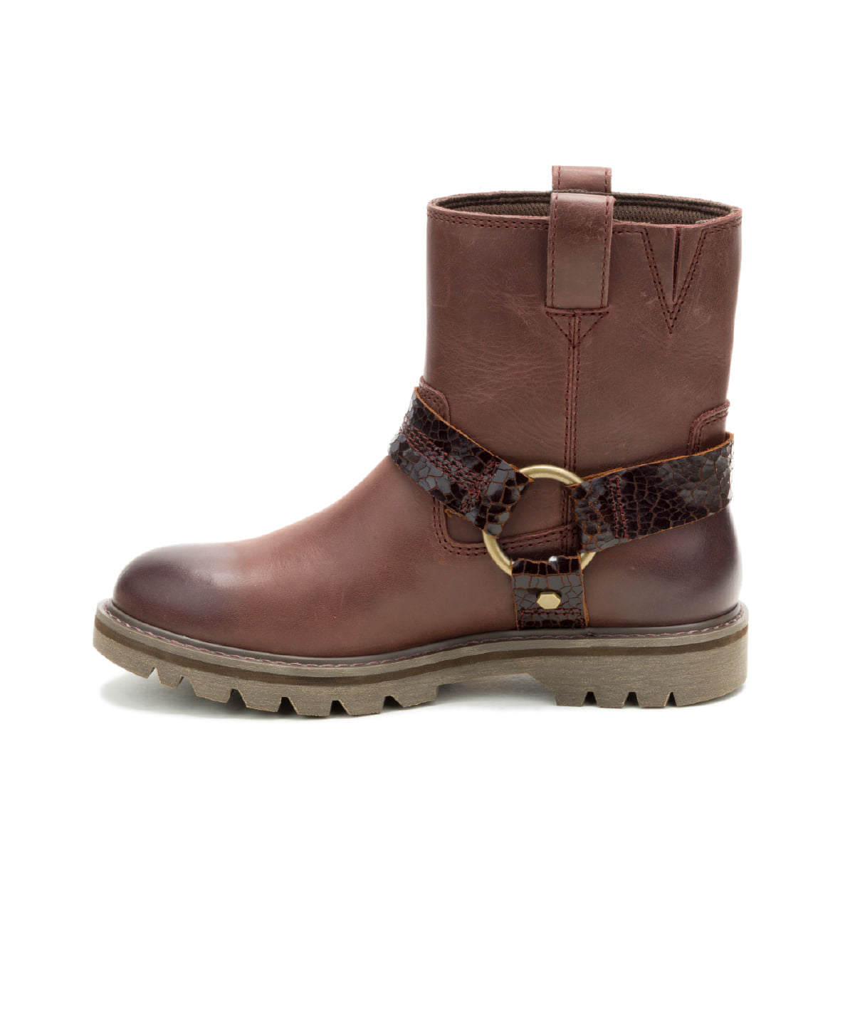 Botines Lifestyle Grader Harness Para Mujer Color Café-3