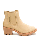 Botines Lifestyle Rewrite Chelsea Para Mujer Color Café-2