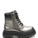 Botines Lifestyle Bolder Zip Para Mujer Color Gris-3