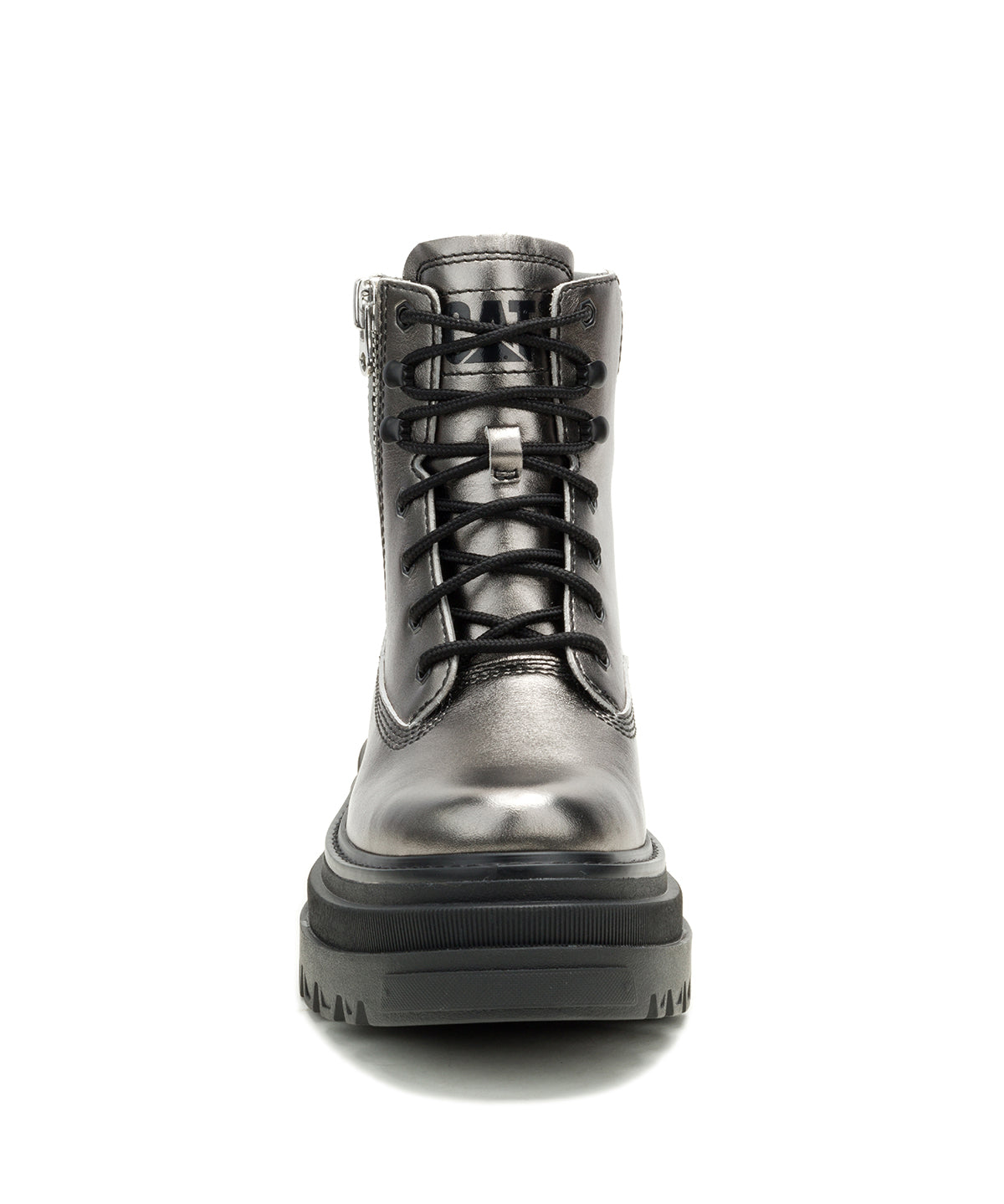 Botines Lifestyle Bolder Zip Para Mujer Color Gris-5