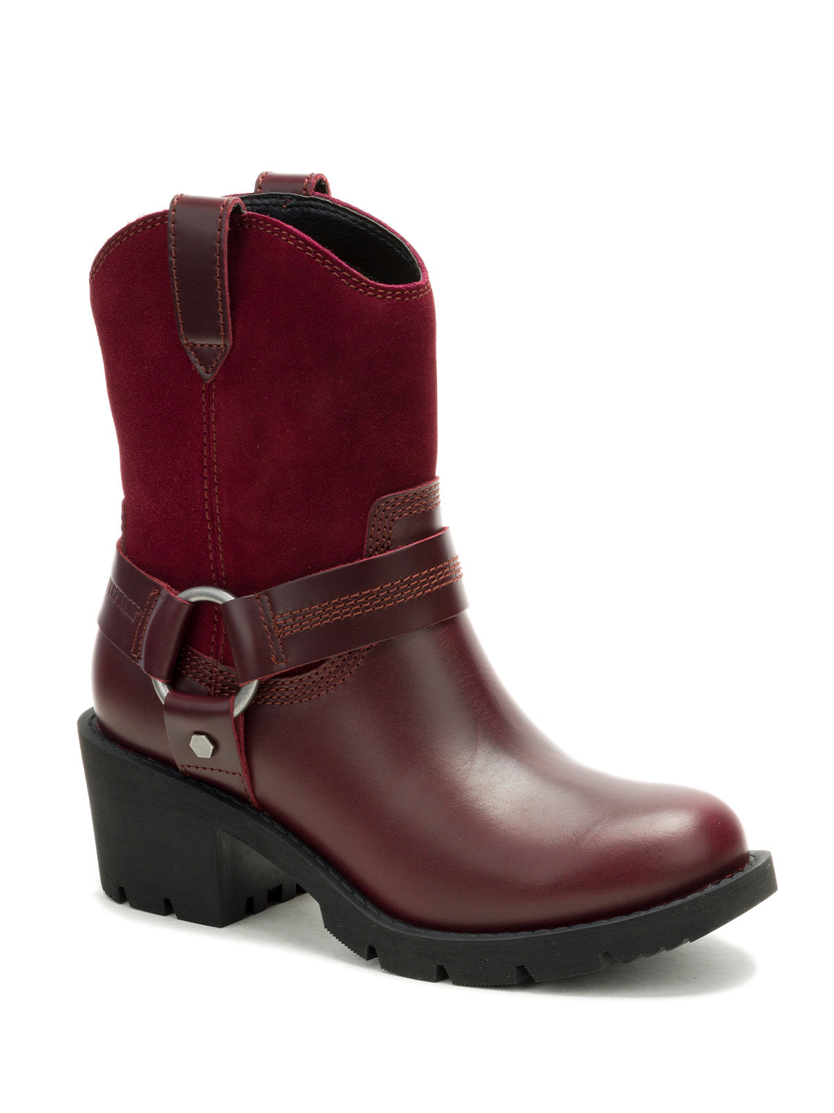 Botines Lifestyle Rewrite Harness Para Mujer Color Rojo-1
