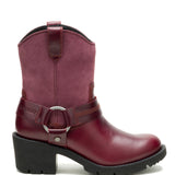 Botines Lifestyle Rewrite Harness Para Mujer Color Rojo-3