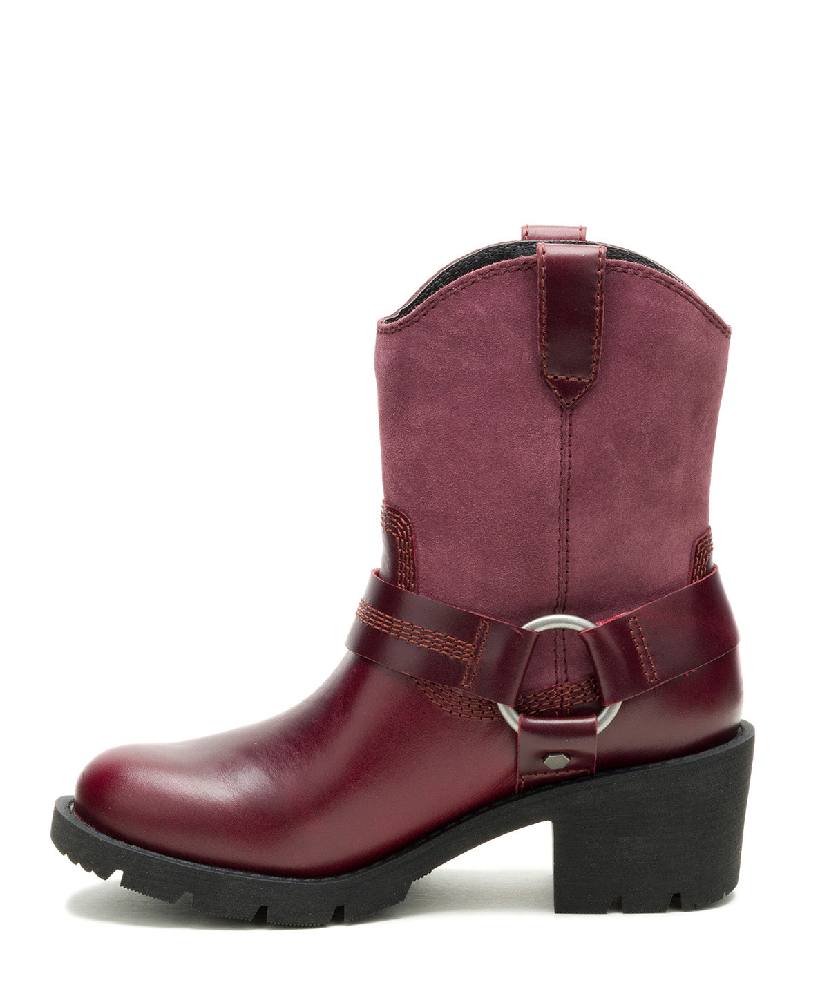 Botines Lifestyle Rewrite Harness Para Mujer Color Rojo-4