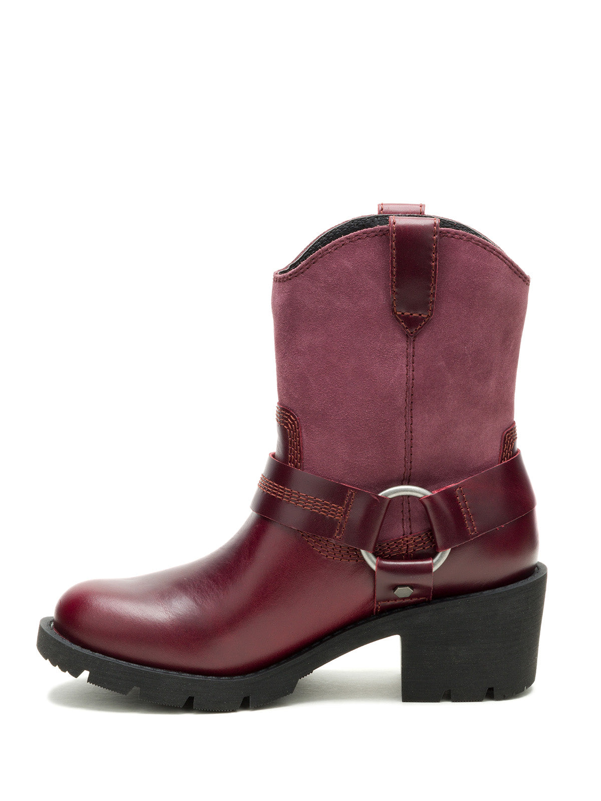 Botines Lifestyle Rewrite Harness Para Mujer Color Rojo-4