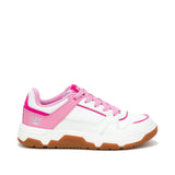 Tenis Lifestyle Script Graffiti Para Mujer Color Rosado