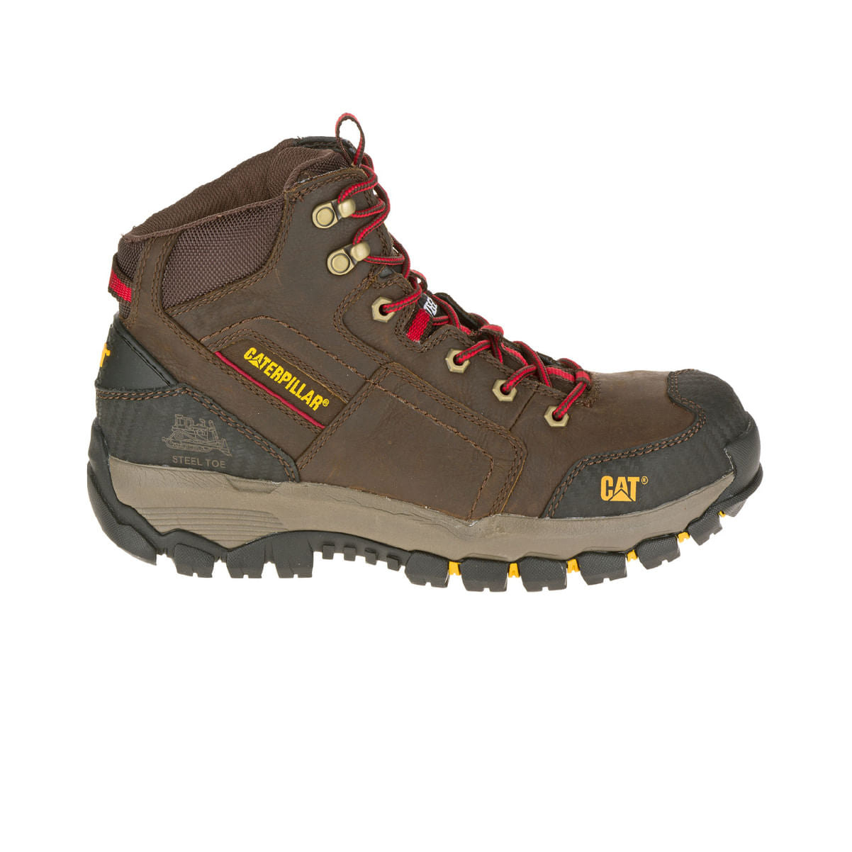Botines Industrial Navigator Mid St S3 Para Hombre Color Café-1