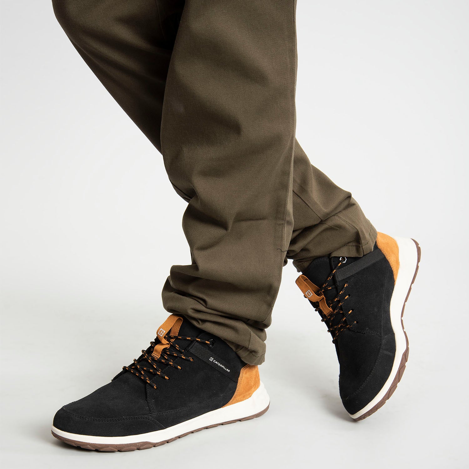 Botines Lifestyle Quest Mid Para Hombre Color Negro-2