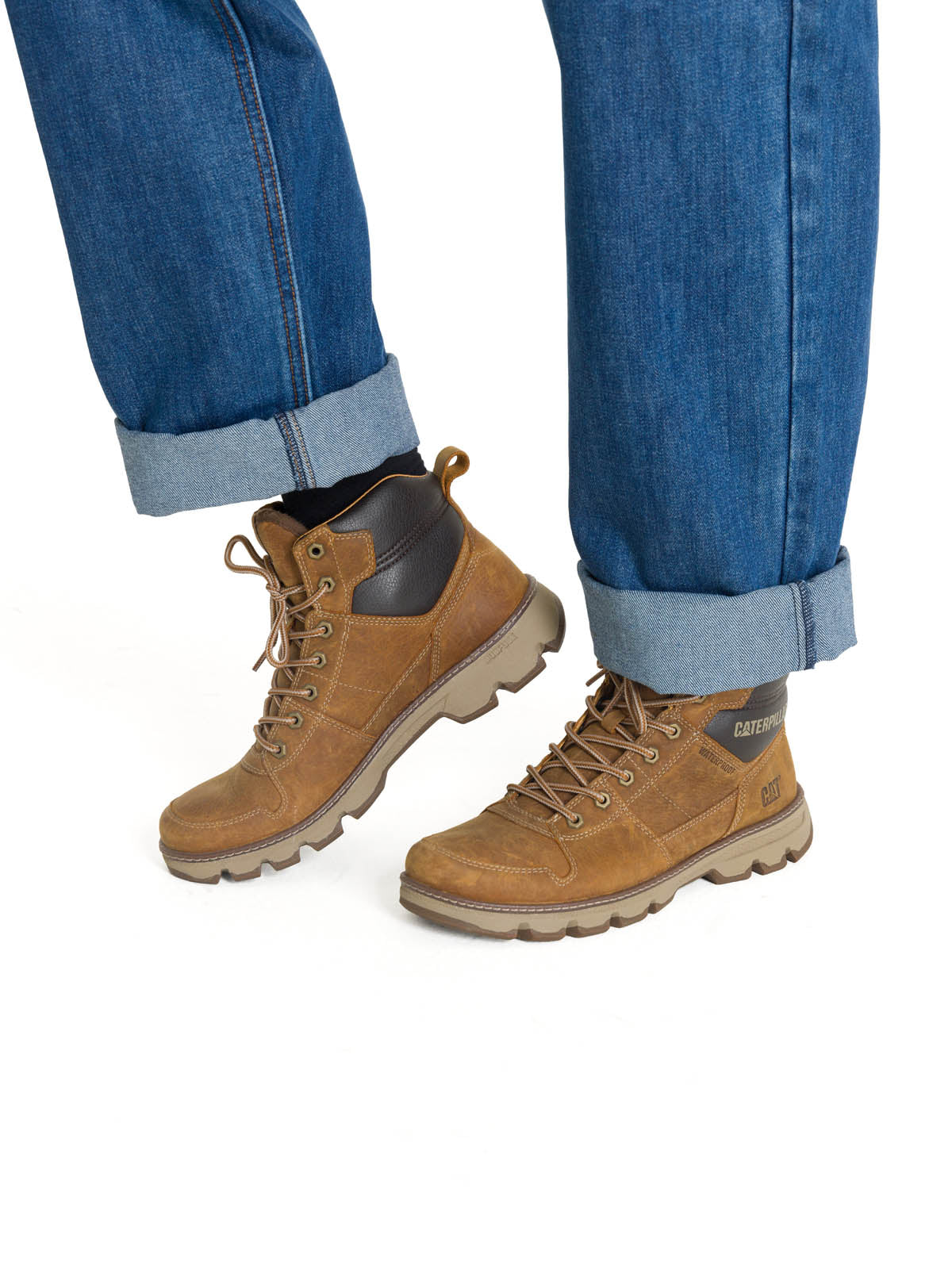Botines Lifestyle Meridian Wp Para Hombre Color Café-2