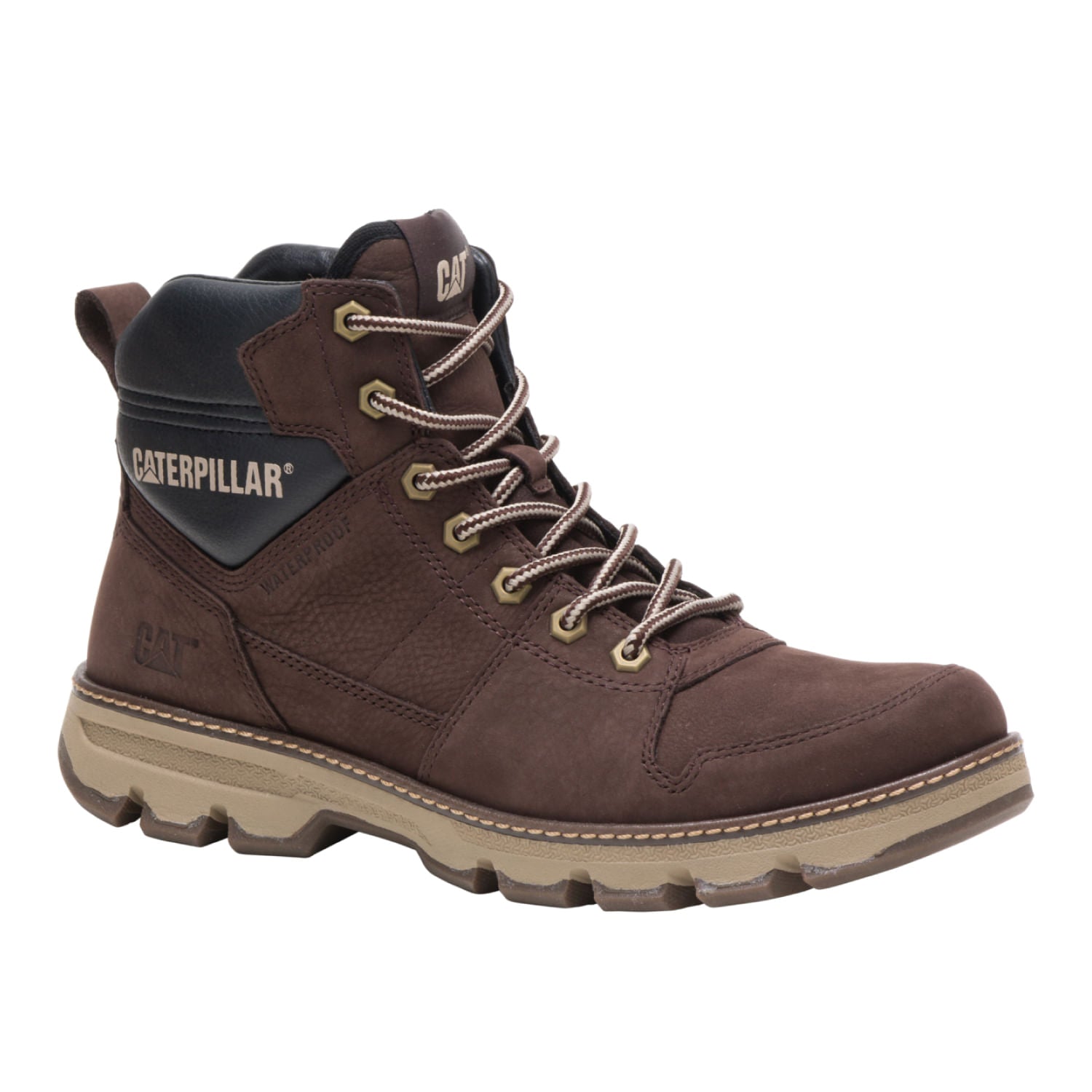 Botines Lifestyle Meridian Wp Para Hombre Color Café-2