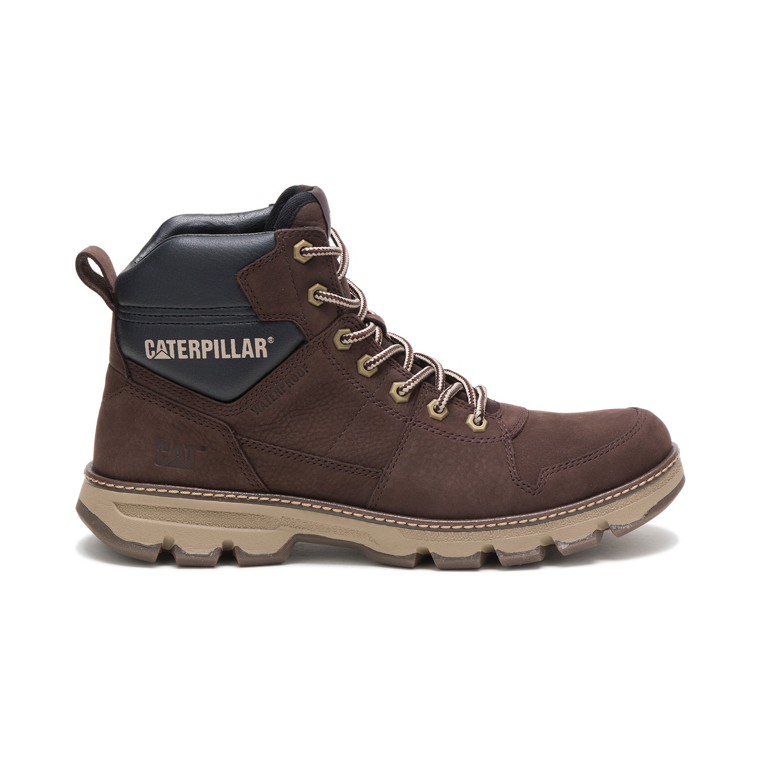 Botines Lifestyle Meridian Wp Para Hombre Color Café-3