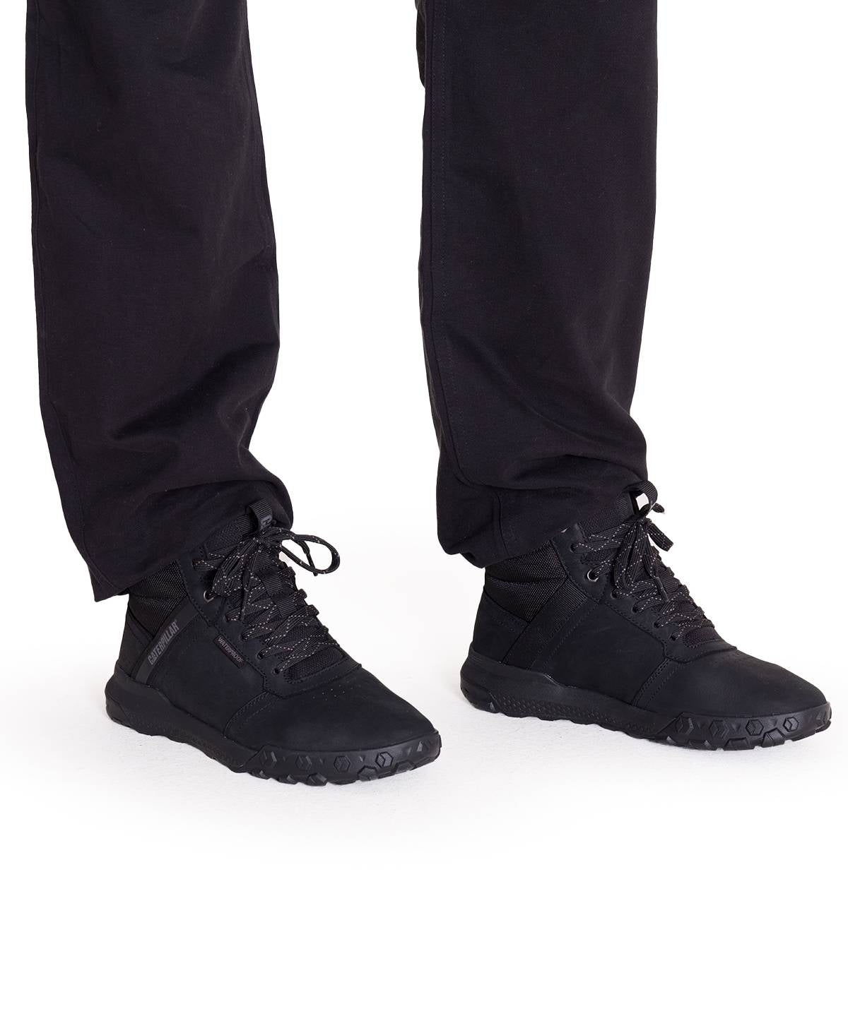 Botines Lifestyle Hex Ready Mid Wp Para Hombre Color Negro-2