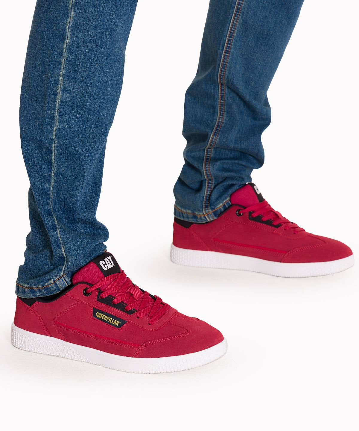 Tenis Lifestyle Pause Retro T-Toe Para Hombre Color Rojo-2