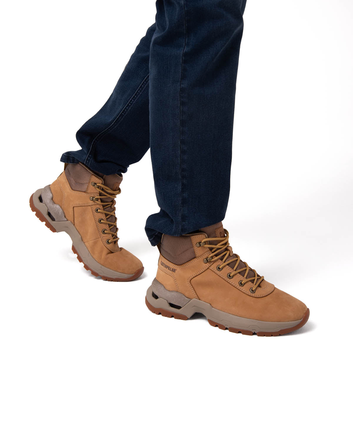 Botines Lifestyle Surge Hiker Para Hombre Color Amarillo-2