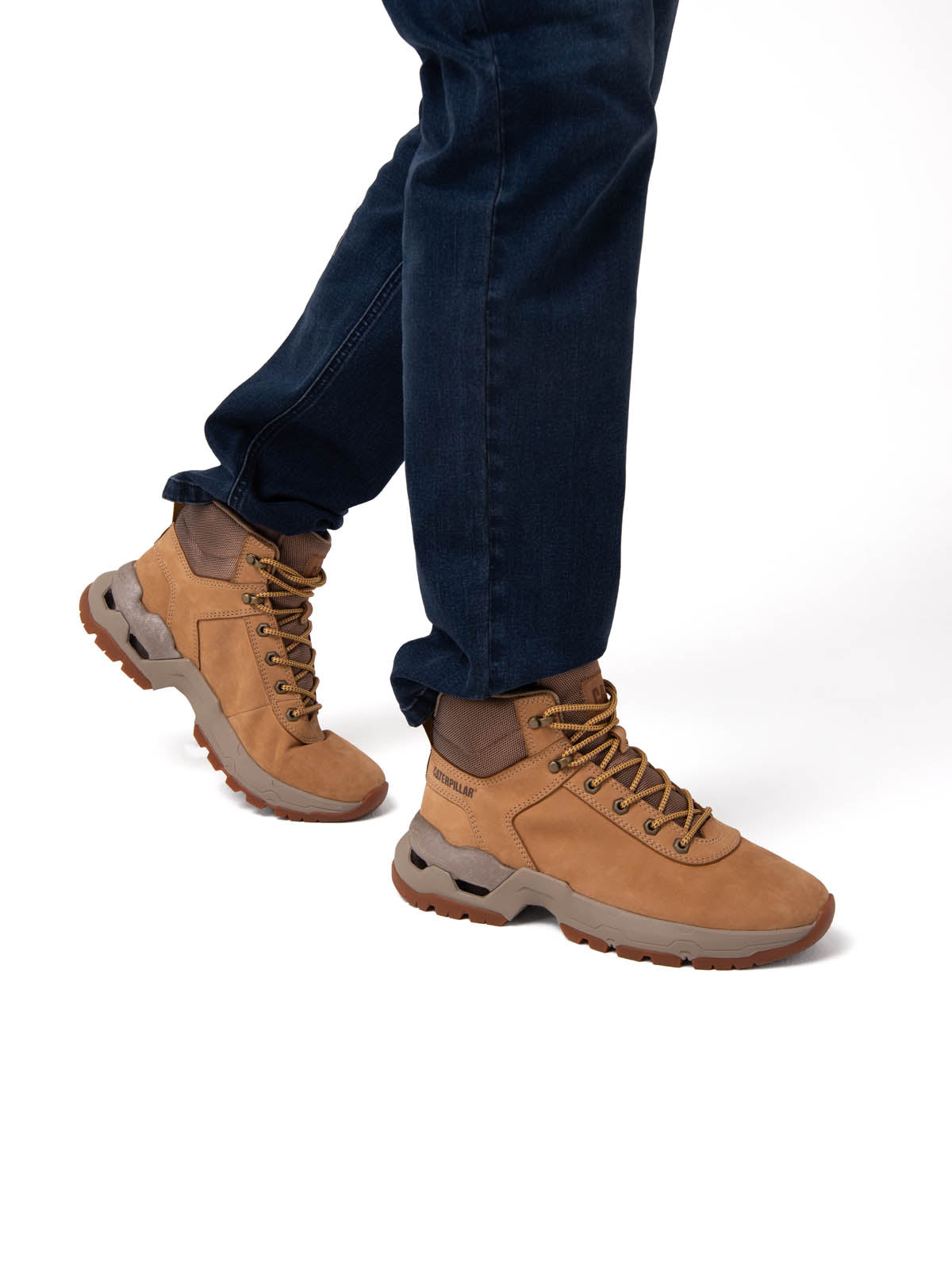 Botines Lifestyle Surge Hiker Para Hombre Color Amarillo-2