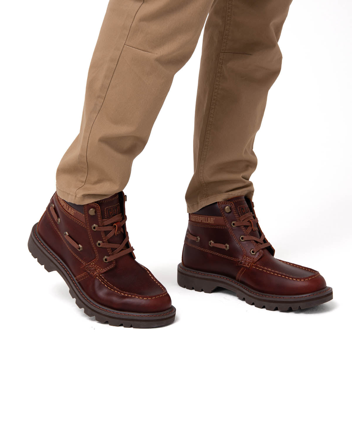 Botines Lifestyle Colorado Boat Mid Para Hombre Color Café-2