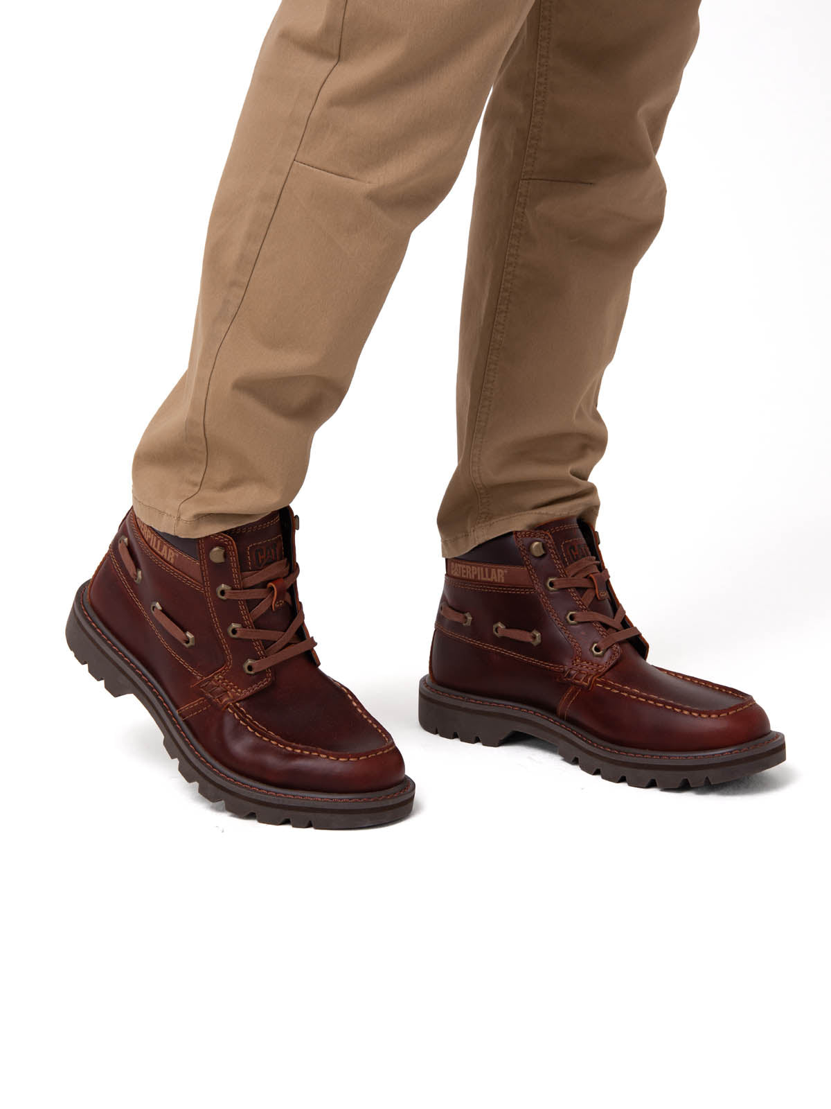 Botines Lifestyle Colorado Boat Mid Para Hombre Color Café-2