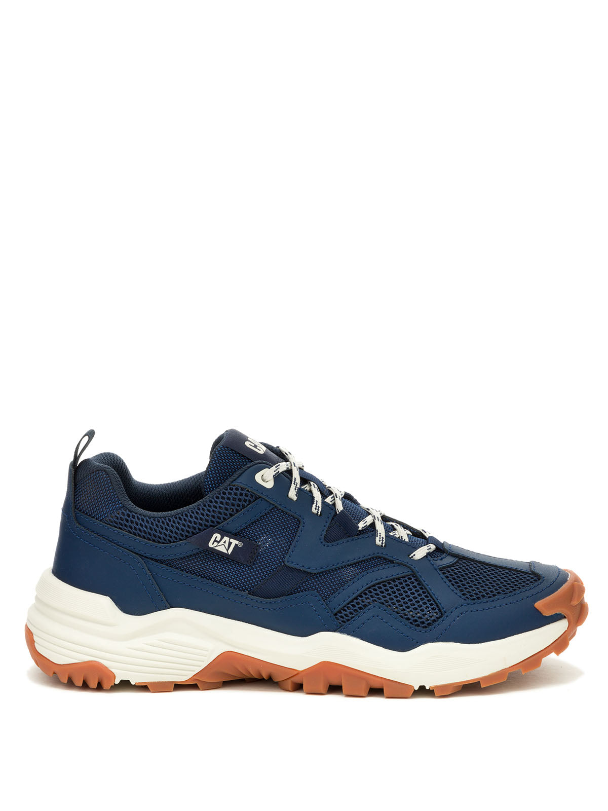 Tenis Lifestyle Grapple Leather Mesh Para Hombre Color Azul-2