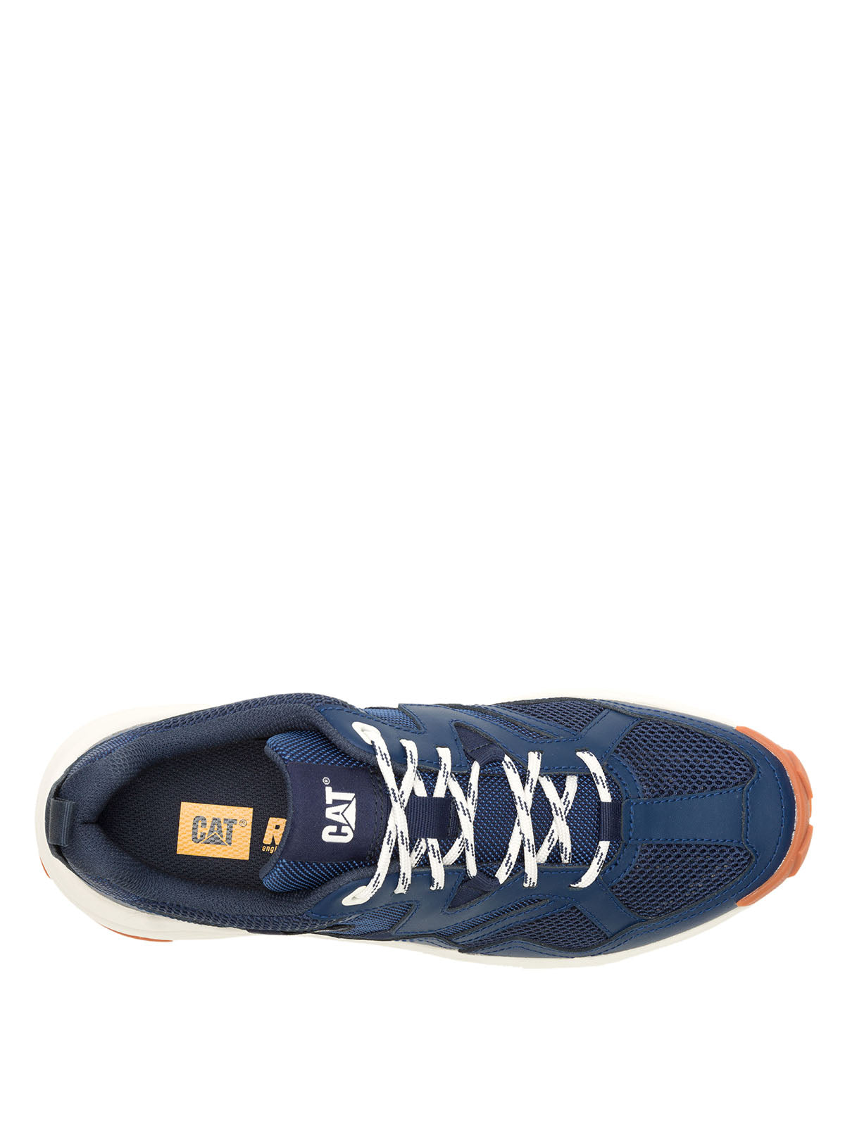Tenis Lifestyle Grapple Leather Mesh Para Hombre Color Azul-6