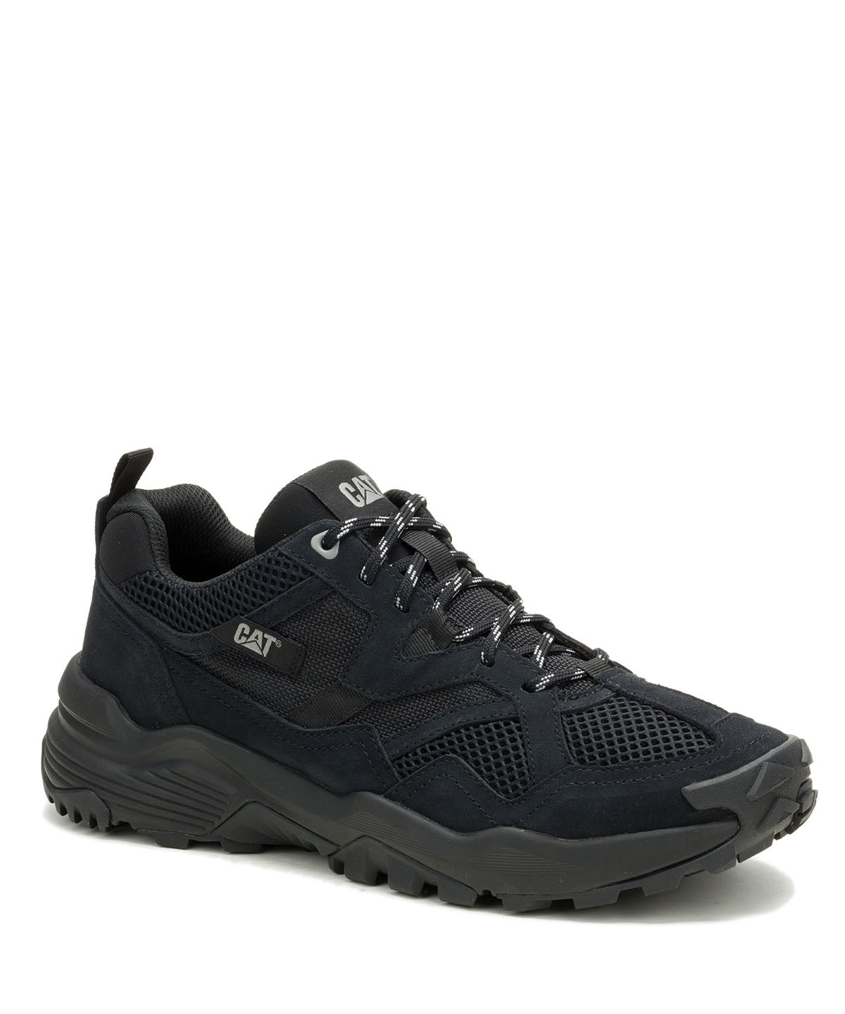 Tenis Lifestyle Grapple Suede Mesh Para Hombre Color Negro-1
