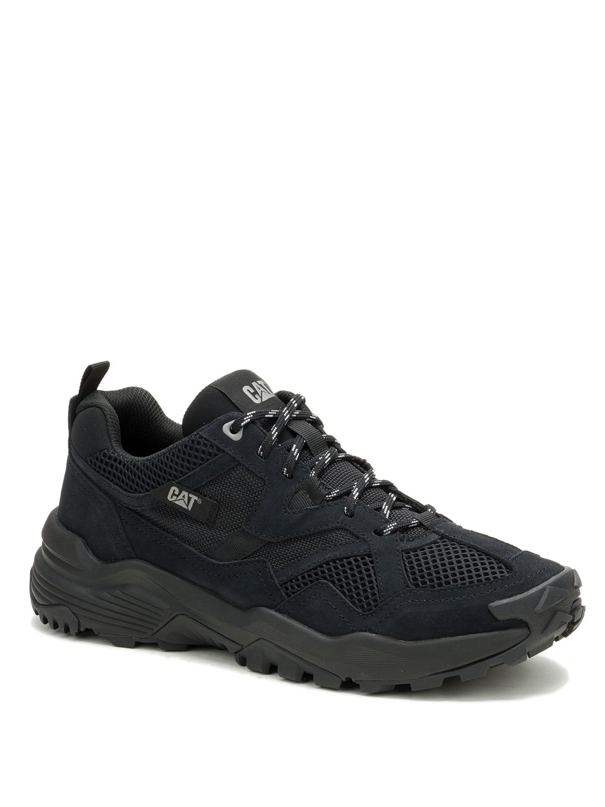Tenis Lifestyle Grapple Suede Mesh Para Hombre Color Negro-1