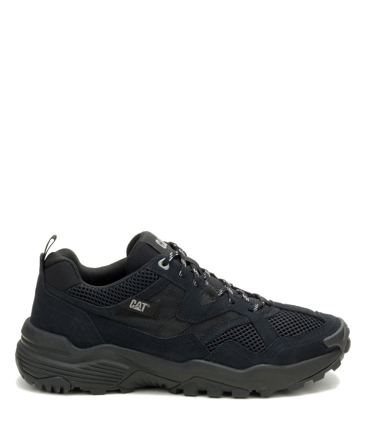 Tenis Lifestyle Grapple Suede Mesh Para Hombre Color Negro-2