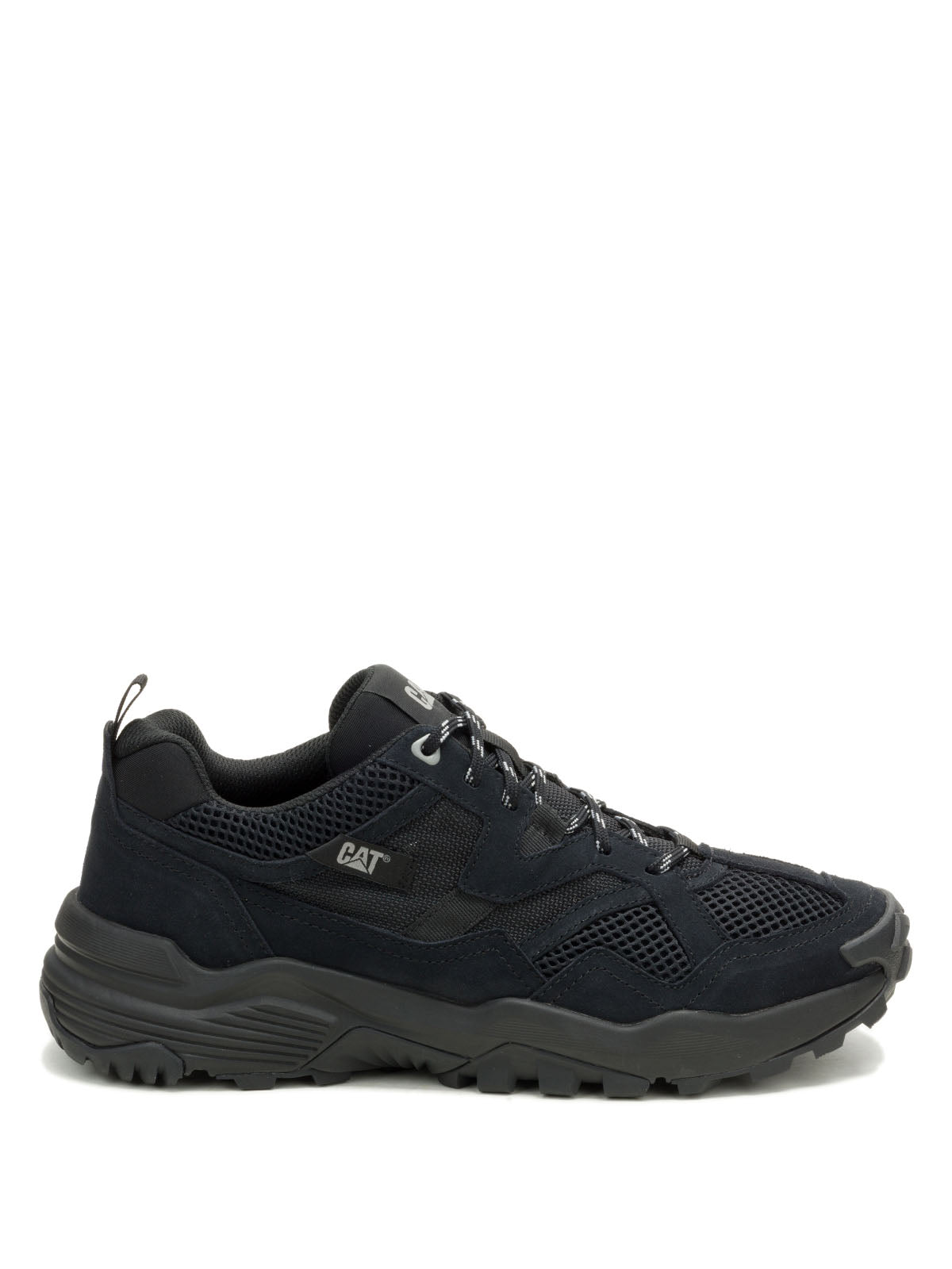 Tenis Lifestyle Grapple Suede Mesh Para Hombre Color Negro-2