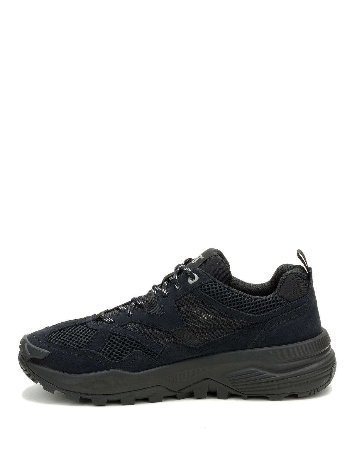 Tenis Lifestyle Grapple Suede Mesh Para Hombre Color Negro-3