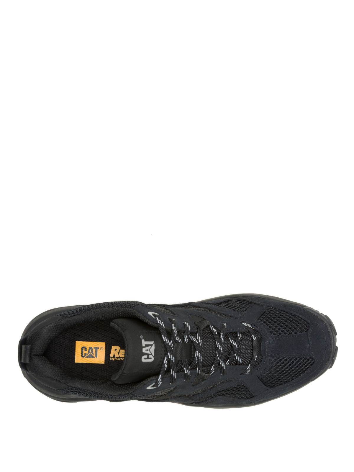 Tenis Lifestyle Grapple Suede Mesh Para Hombre Color Negro-6