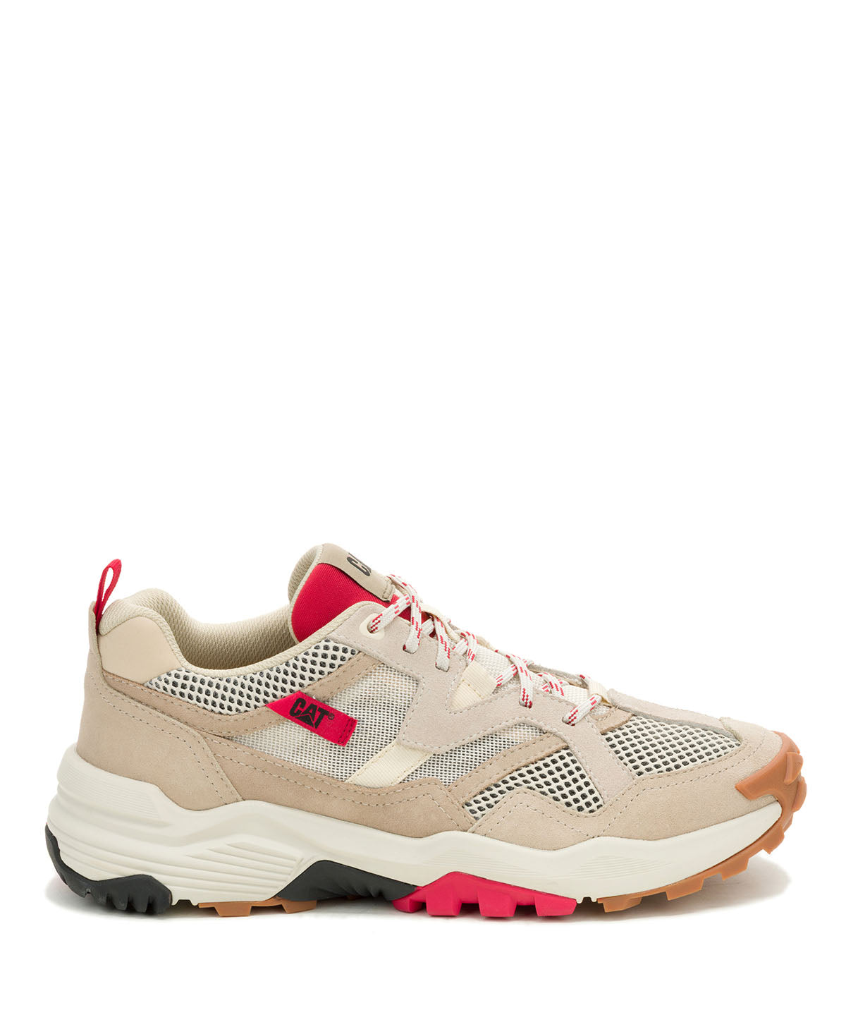 Tenis Lifestyle Grapple Suede Mesh Para Hombre Color Blanco-2