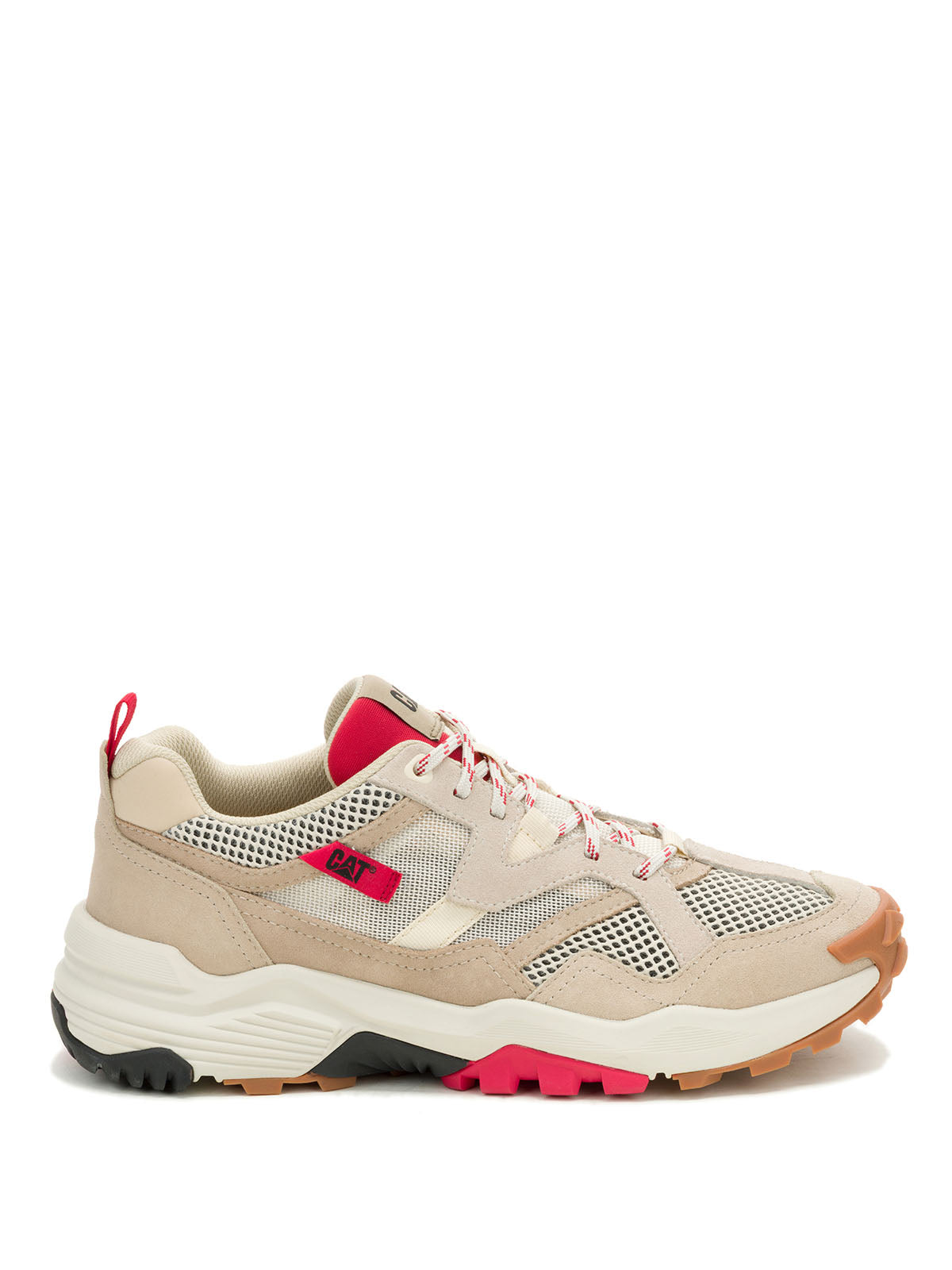 Tenis Lifestyle Grapple Suede Mesh Para Hombre Color Blanco-2