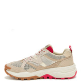 Tenis Lifestyle Grapple Suede Mesh Para Hombre Color Blanco-3