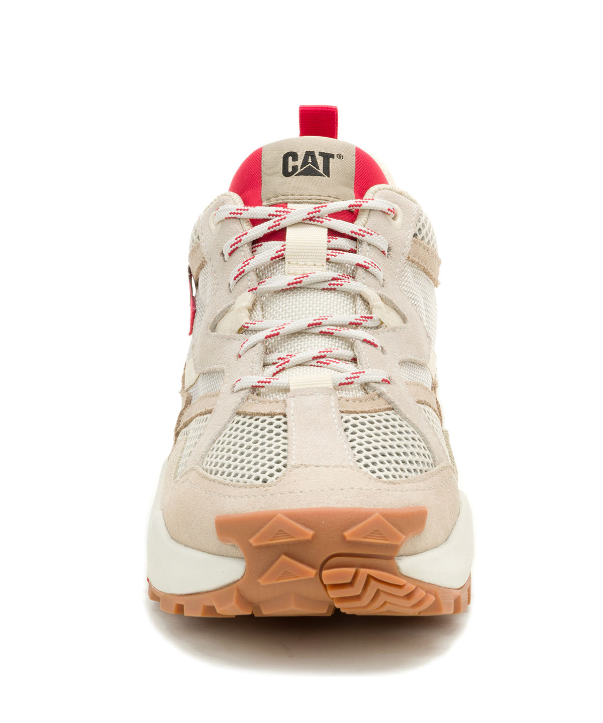 Tenis Lifestyle Grapple Suede Mesh Para Hombre Color Blanco-4