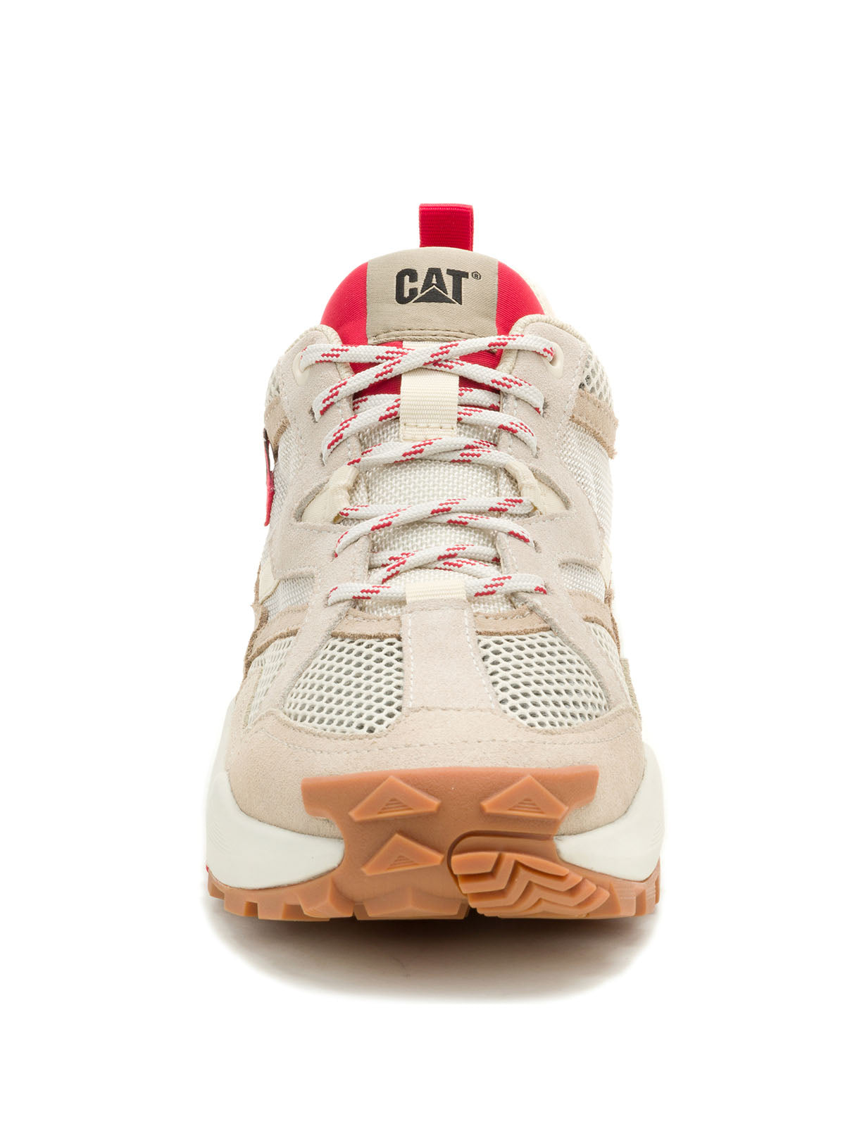 Tenis Lifestyle Grapple Suede Mesh Para Hombre Color Blanco-4