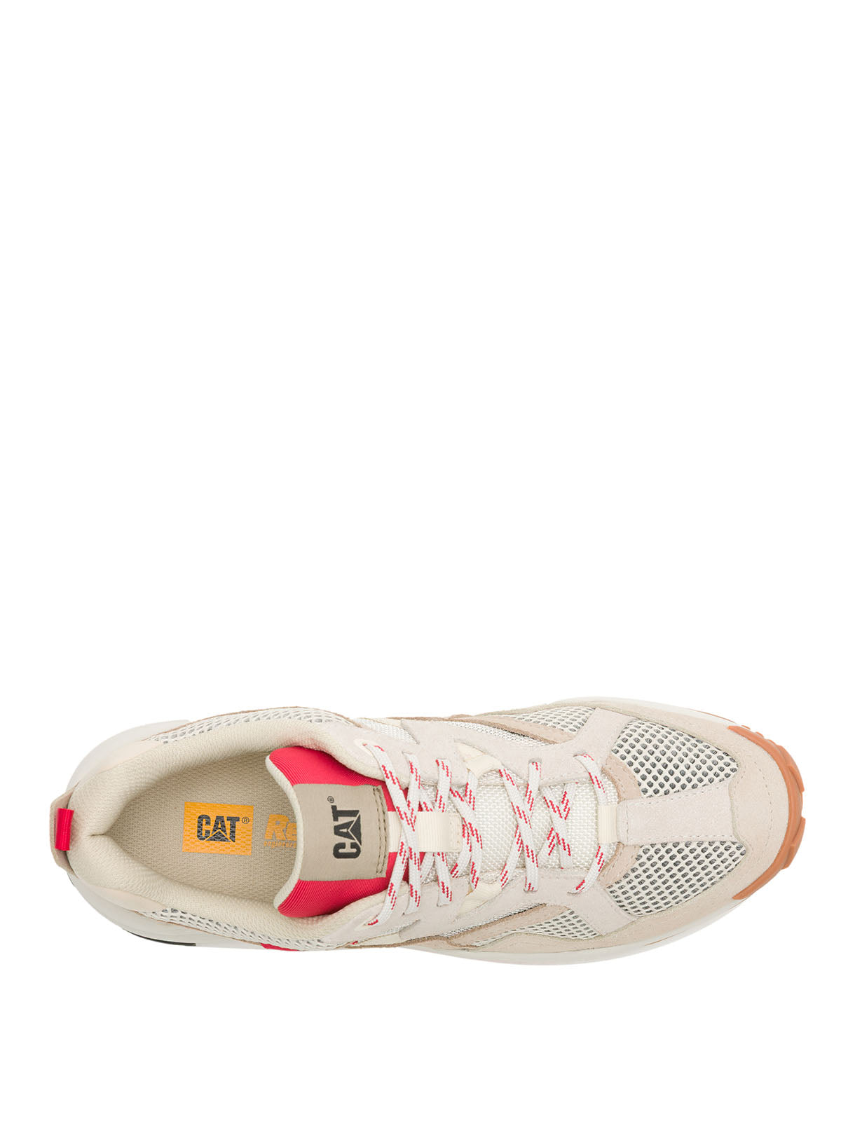Tenis Lifestyle Grapple Suede Mesh Para Hombre Color Blanco-6