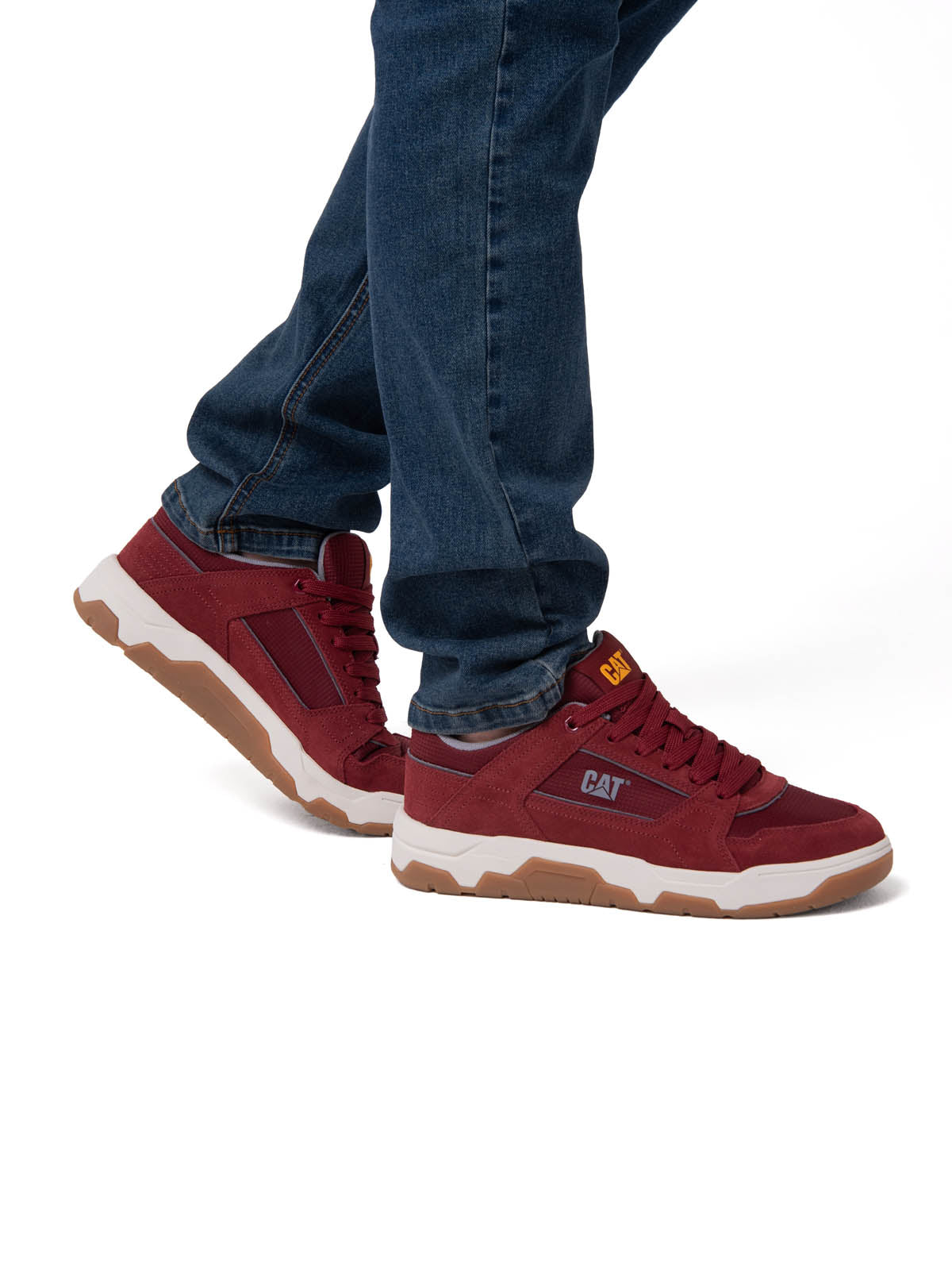 Tenis Lifestyle Theorem Para Hombre Color Rojo-2