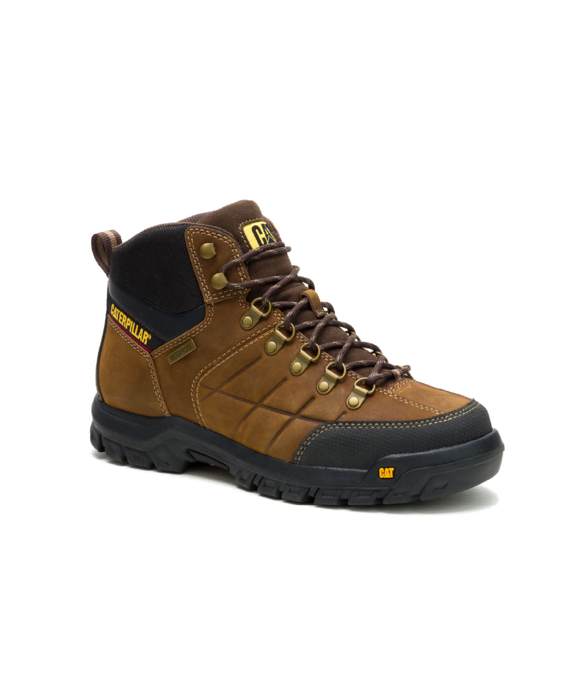 Botines Industrial Threshold Wp Para Hombre Color Café-1