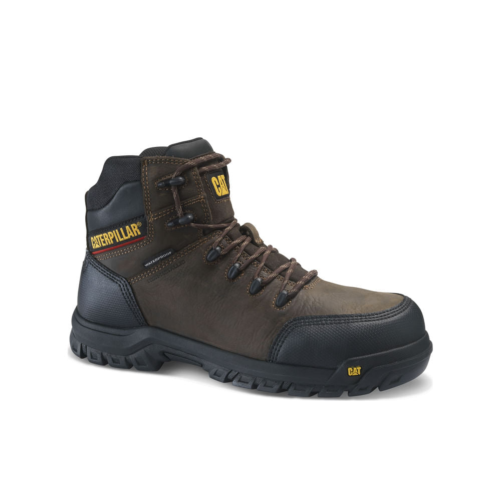 Botines Lifestyle Resorption Ct Wp Para Hombre Color Café-2