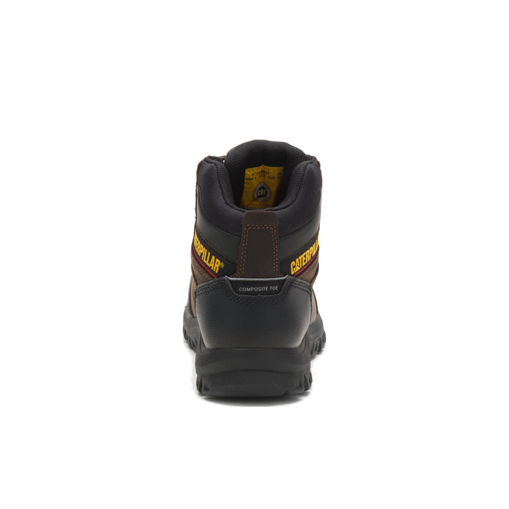 Botines Lifestyle Resorption Ct Wp Para Hombre Color Café-4