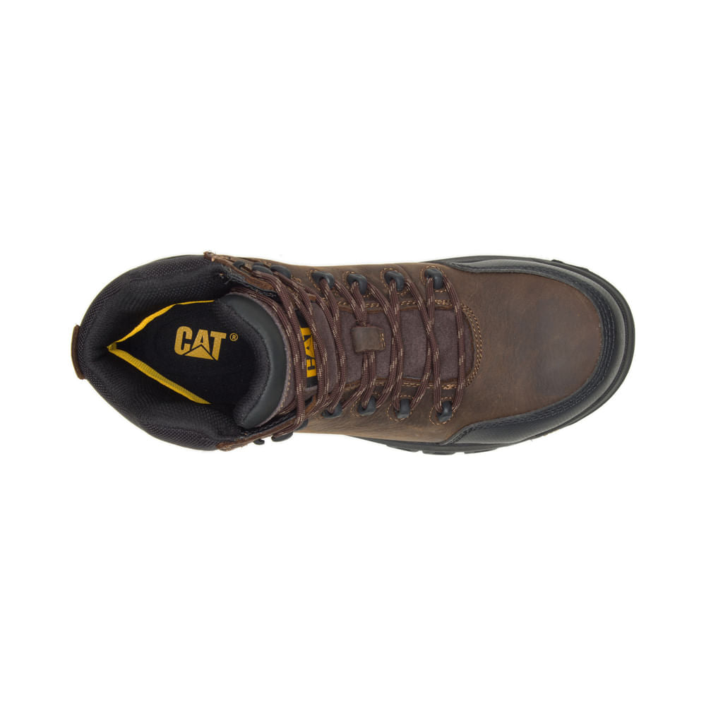 Botines Lifestyle Resorption Ct Wp Para Hombre Color Café-5